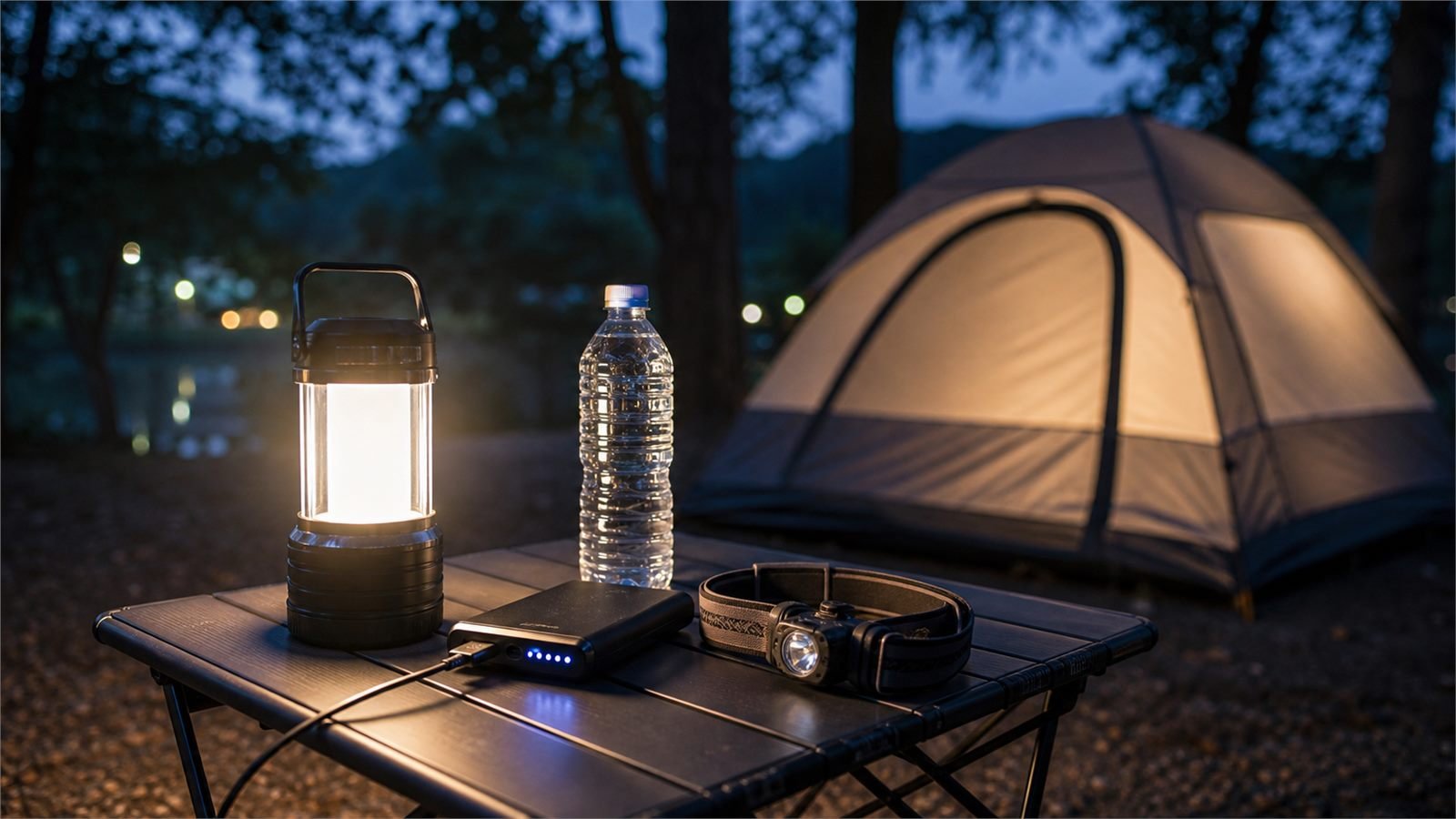 초보 캠퍼를 위한 캠핑 준비 체크리스트 - camping-beginner-checklist-lighting
