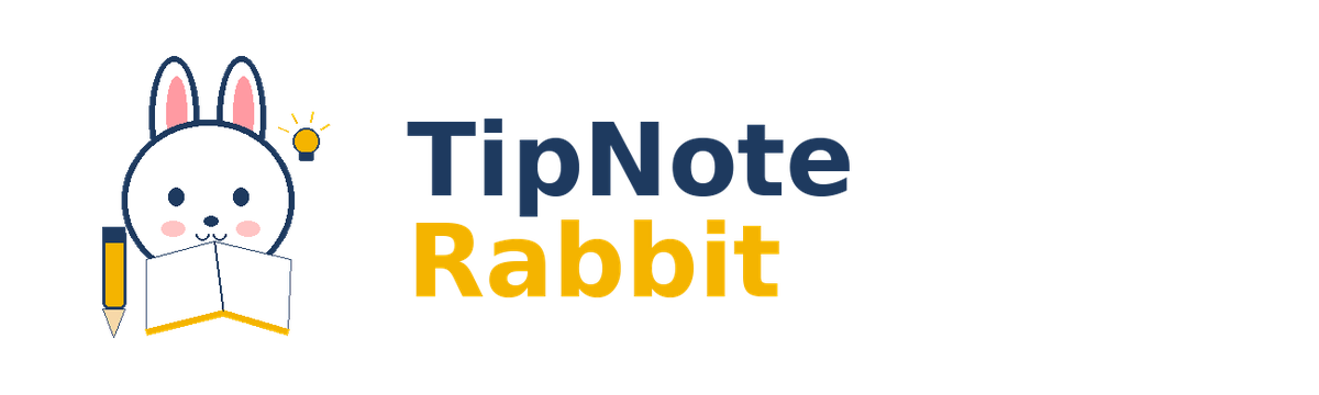 TipNote Rabbit 공식 로고
